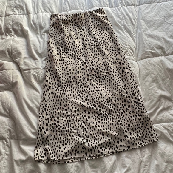 Altar'd State Dresses & Skirts - altered state dalmatian print midi skirt size xs